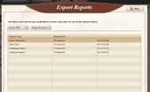 export reports